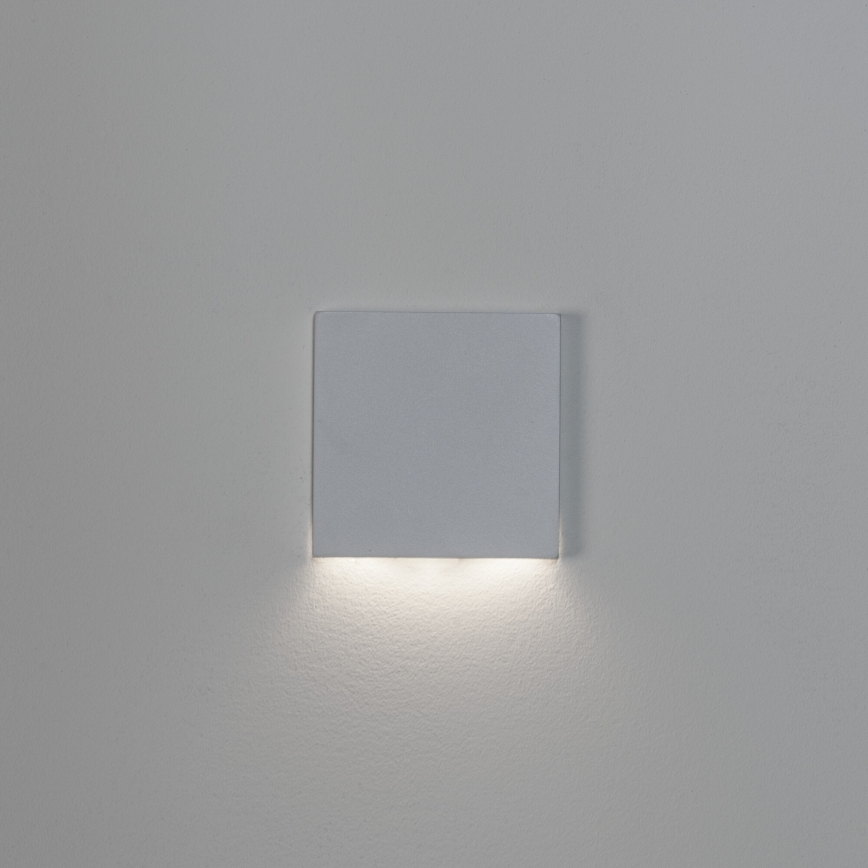 Corp de iluminat LED pentru scări MAGNIK LED/1,7W/230V 2700/3300/3900/4600/5700K alb pătrat