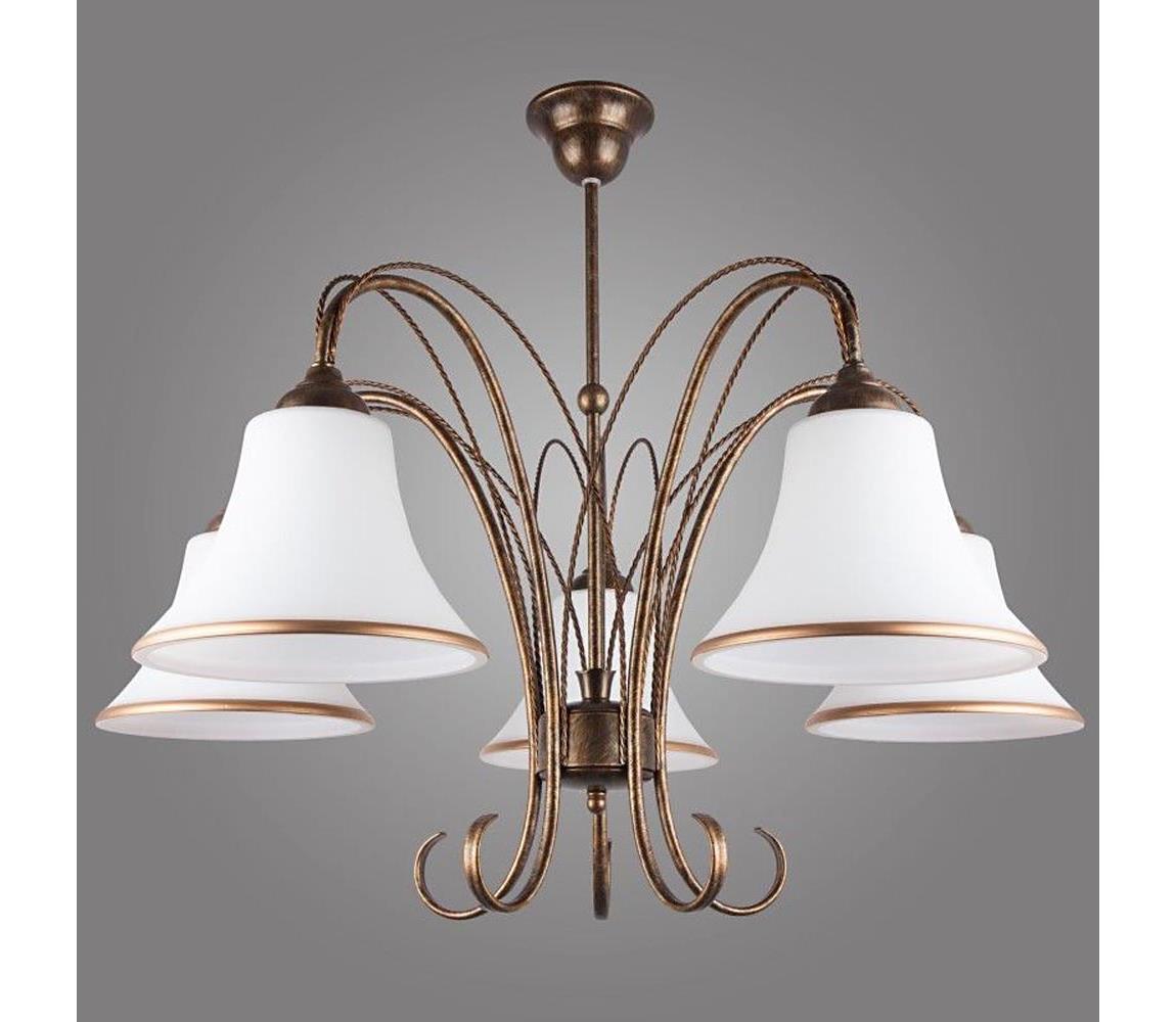 Kemar BZ/5/B - Lustra BELIZE 5xE27/60W/230V