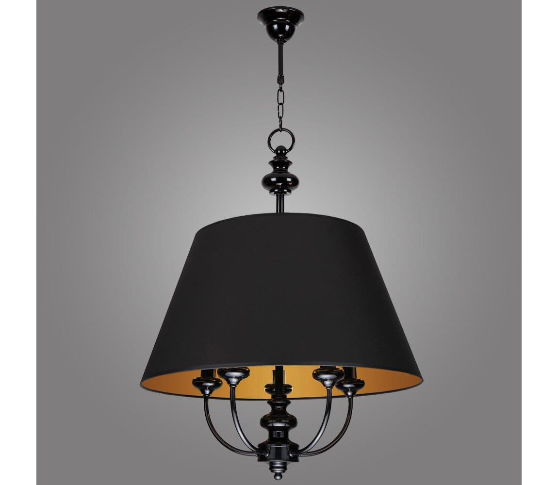 Kemar LR/5/B - Lustră pe lan? LABRADO 5xE14/60W/230V