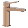 KFA Armatura 4522-815-34 - Baterie lavoar MALAGA cu ventil de scurgere, 15,9 cm, aur roz