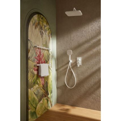 KFA Armatura 4529-501-44 - Set de duș cu baterie încastrată MALAGA, alb