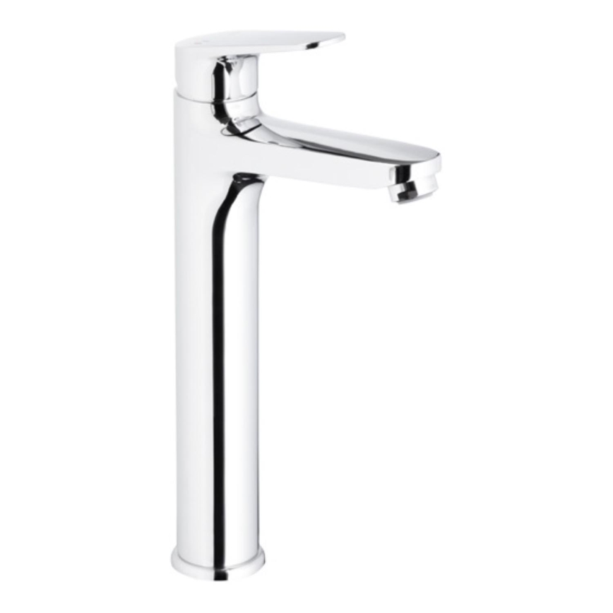 KFA Armatura 5552-712-00 - Baterie pentru chiuvetă cu scurgere și preaplin OTAVA 30,2 cm crom lucios