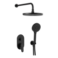 KFA Armatura 5559-501-81 - Set de duș cu baterie incastrată OTAVA negru mat