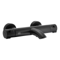 KFA Armatura 5734-010-81 - Baterie termostatică pentru cadă MOZA, negru mat