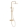 KFA Armatura 5736-920-31 - Set de duș cu baterie termostatică MOZA, finisaj auriu mat
