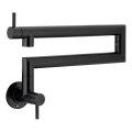 KFA Armatura 6623-030-81 - Baterie de bucătărie cu braț articulat DUERO POT FILLER inox/negru mat
