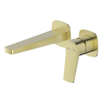 KFA Armatura MALAGA 4529-810-31 - Baterie pentru lavoar, montaj încastrat, finisaj auriu periat