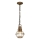 Kichler - Candelabru exterior pe lanț BRIDGE POINT 1xE27/60W/230V IP44 finisaj bronz