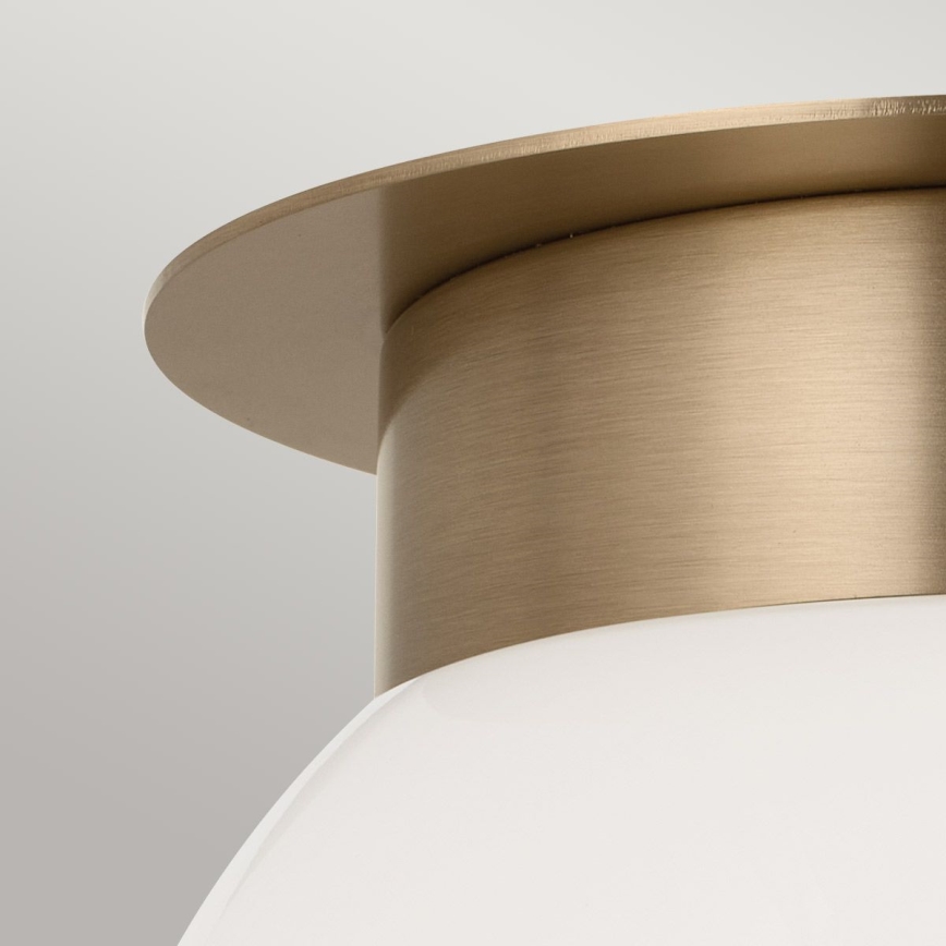 Kichler KL-ALBERS-F-G-CPZ Plafonieră ALBERS 1xE27/40W/230V Ø20,3 cm, auriu