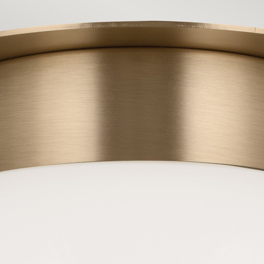 Kichler KL-ALBERS-F-G-CPZ Plafonieră ALBERS 1xE27/40W/230V Ø20,3 cm, auriu