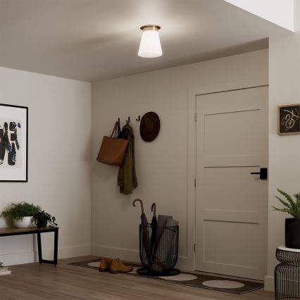 Kichler - Plafonieră ALBERS 1xE27/40W/230V Ø 21,6 cm bronz