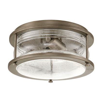 Kichler - Lampă de exterior ASHLANDBAY 1xE27/60W/230V IP44 bronz