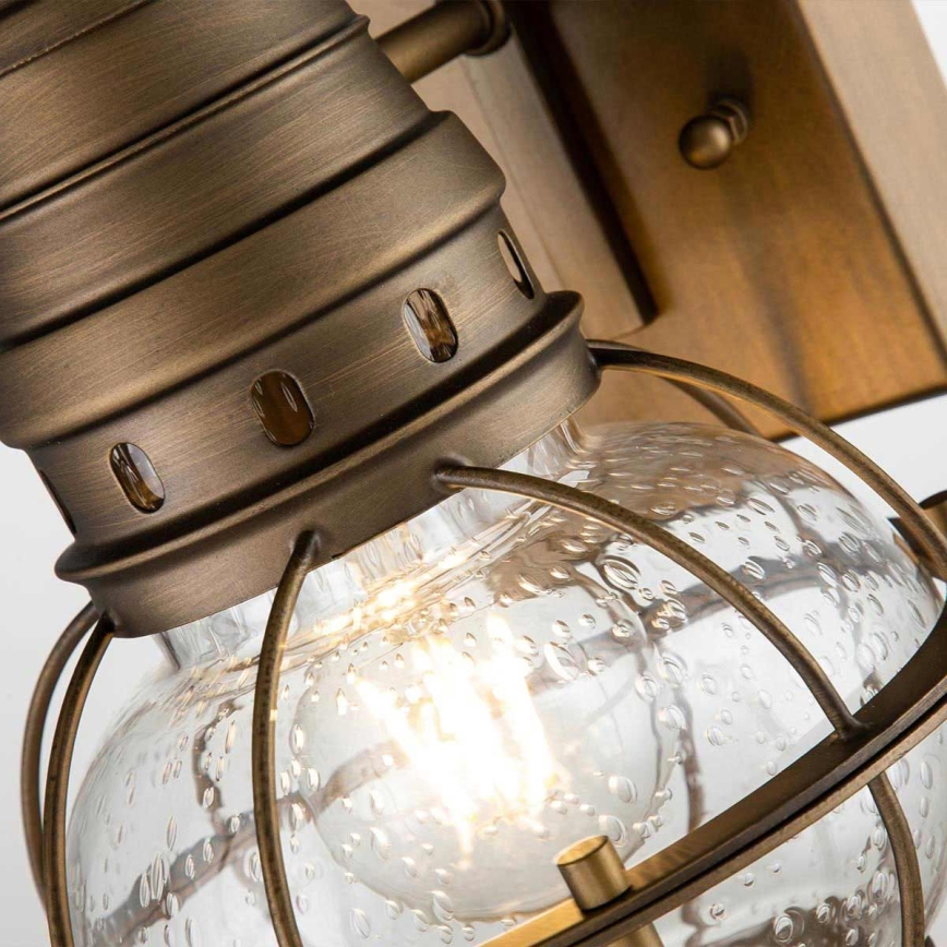 Kichler - Aplică de exterior BRIDGE POINT 1xE27/60W/230V IP44 alamă