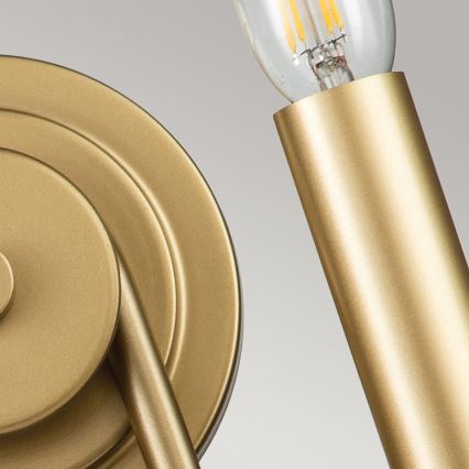 Kichler - Aplică de perete CAPITOL HILL, 2xE14/40W/230V, aurie