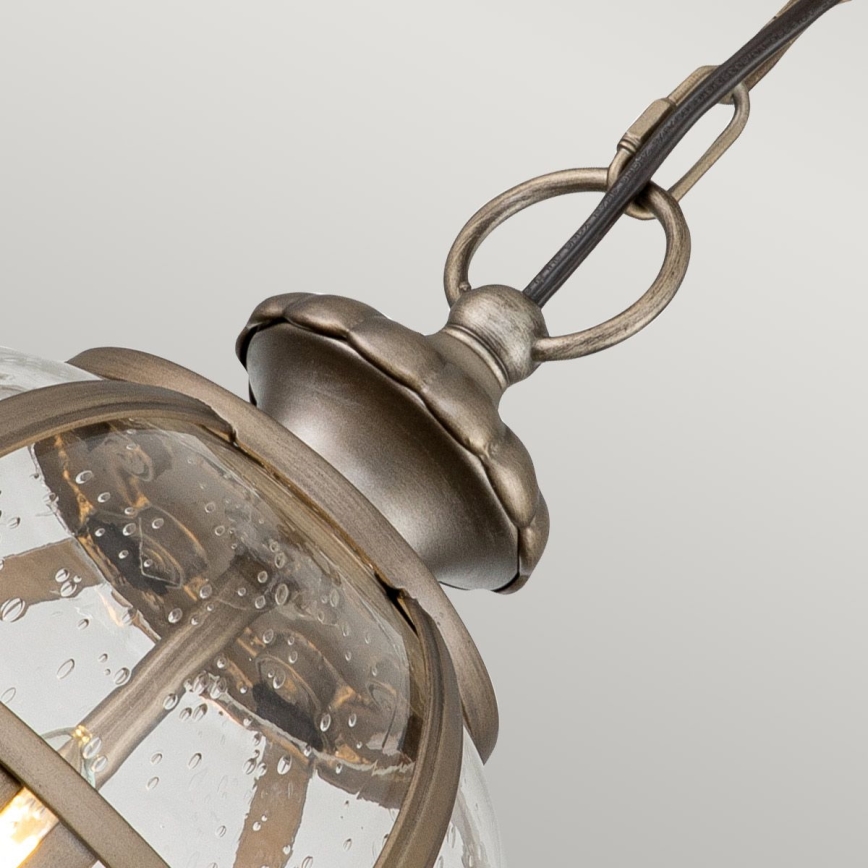 Kichler - Lustru exterior suspendat pe lanț HALLERON 3xE14/40W/230V IP44