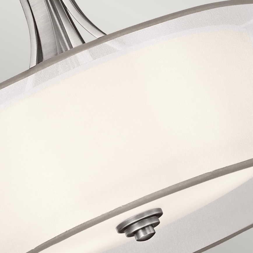 Kichler - Lustru cu lanț LACEY, 4xE27/60W/230V, crom mat