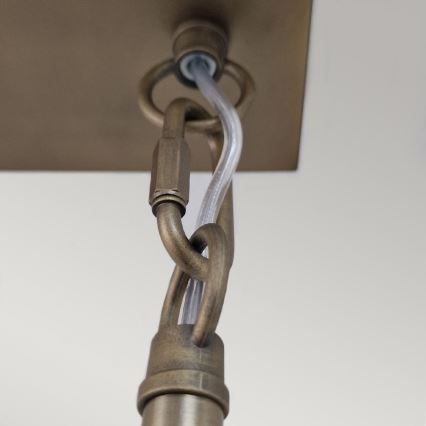 Kichler - Lustră LED pe tijă SERENE LED/40W/230V, auriu