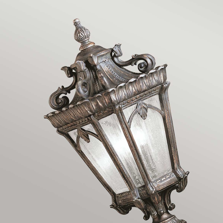 Kichler - Lampă de exterior TOURNAI 2xE14/60W/230V IP44 bronz