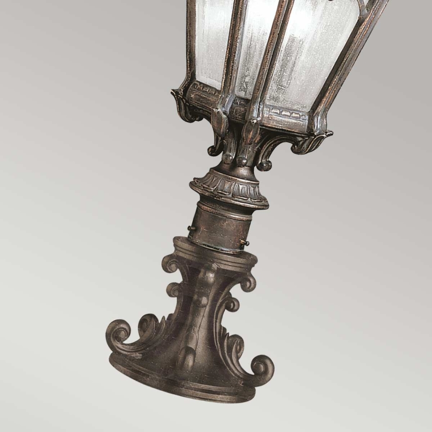 Kichler - Lampă de exterior TOURNAI 2xE14/60W/230V IP44 bronz