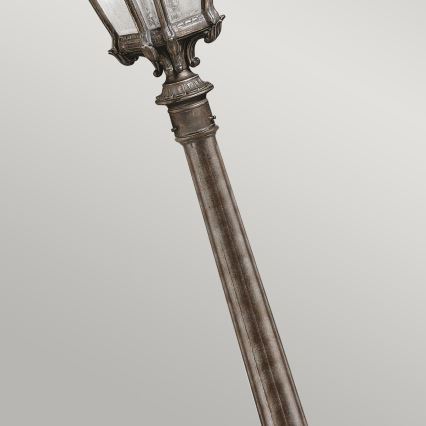 Kichler - Lampă de exterior TOURNAI 1xE27/60W/230V IP44 bronz