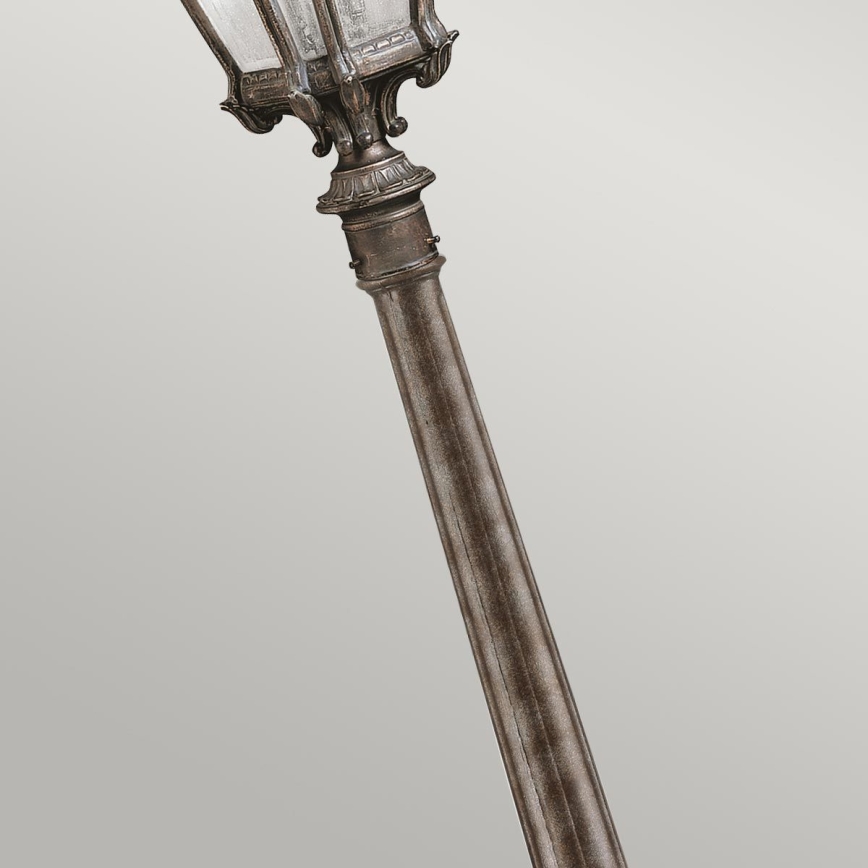 Kichler - Lampă de exterior TOURNAI 1xE27/60W/230V IP44 bronz