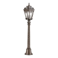 Kichler - Lampă de exterior TOURNAI 1xE27/60W/230V IP44 bronz