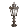 Kichler - Lampă de exterior TOURNAI 2xE14/60W/230V IP44 bronz