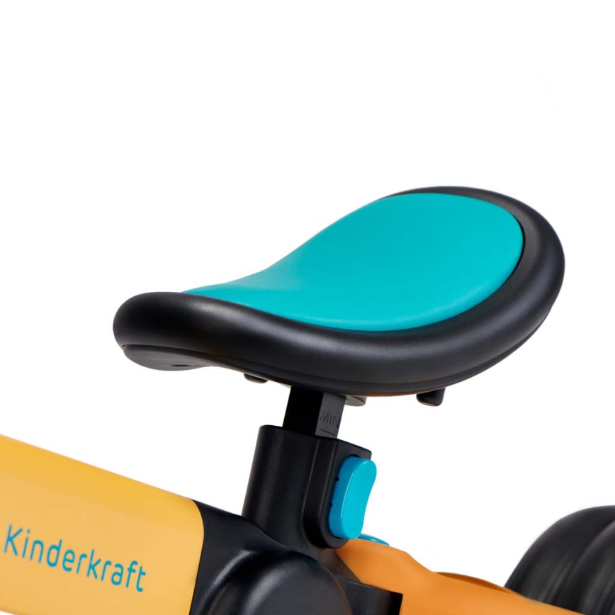 KINDERKRAFT - Tricicletă pentru copii 3în1 4TRIKE galben/turcoaz