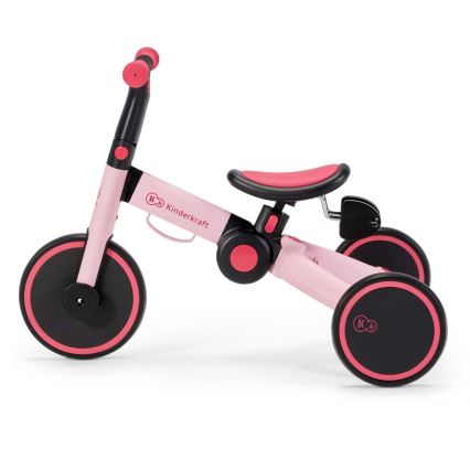 KINDERKRAFT - Tricicletă pentru copii 3în1 4TRIKE roz