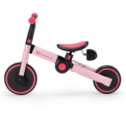 KINDERKRAFT - Tricicletă pentru copii 3în1 4TRIKE roz