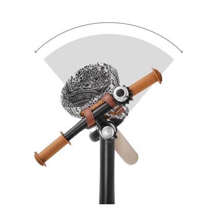 KINDERKRAFT - Bicicletă de echilibru RAPID 2 Negru Lunar Bizuu