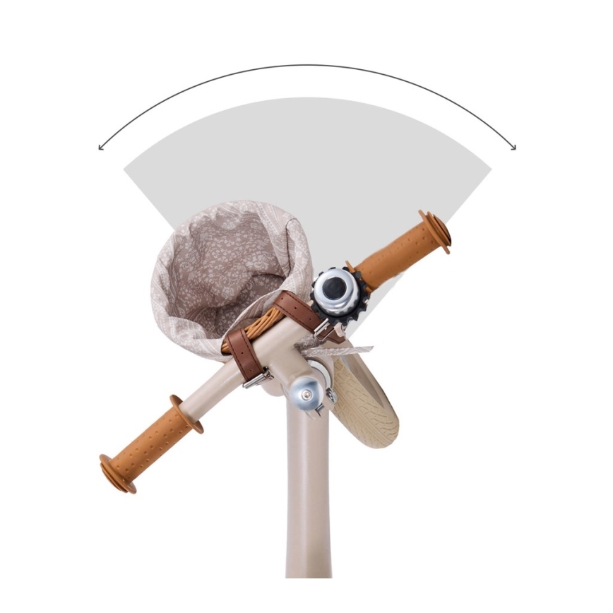 KINDERKRAFT - Bicicletă fără pedale RAPID 2 Dune Whisper Bizuu