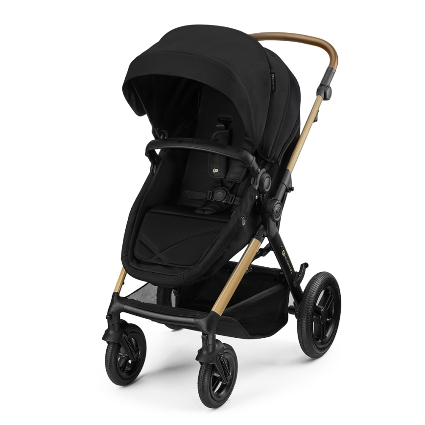 KINDERKRAFT - Cărucior combinat 3 în 1 MOOV 2 XL Air Black