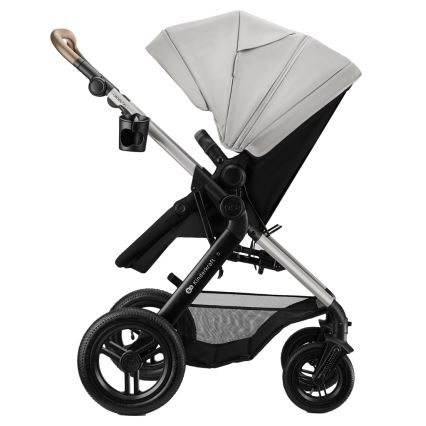 KINDERKRAFT - Cărucior combinat 3 în 1 MOOV 2 XL Air Grey
