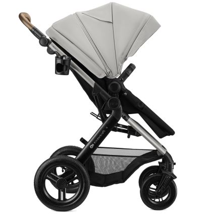 KINDERKRAFT - Cărucior combinat 3 în 1 MOOV 2 XL Air Grey
