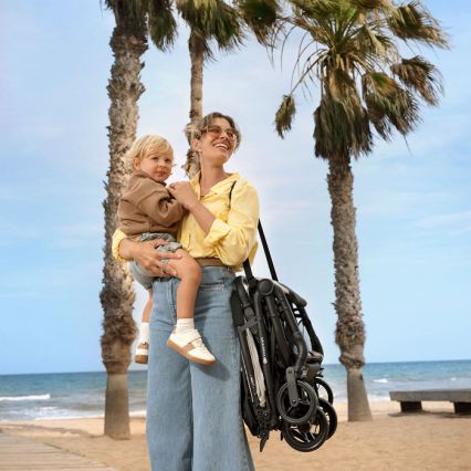 KINDERKRAFT - Cărucior sport INDY 3 Negru carbon