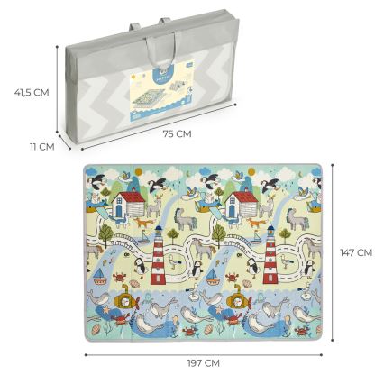 KINDERKRAFT - Covoraș de joacă pentru copii MATTY 2