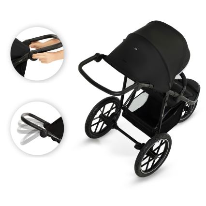 KINDERKRAFT HELSI2 - cărucior sport, negru
