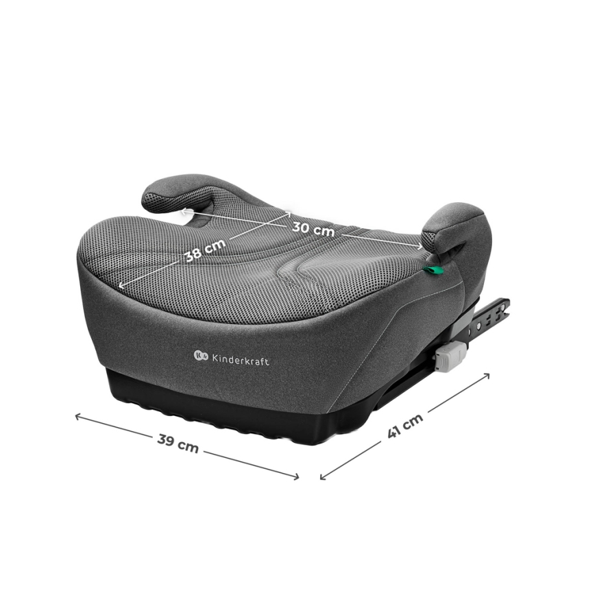 KINDERKRAFT I-BOOST 2 PRO i-Size, înălțător auto 125–150 cm, gri