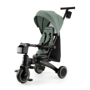 KINDERKRAFT - JAZZ 2 Tricicletă 4 în 1 pentru copii, verde