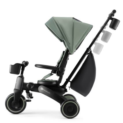KINDERKRAFT - JAZZ 2 Tricicletă 4 în 1 pentru copii, verde