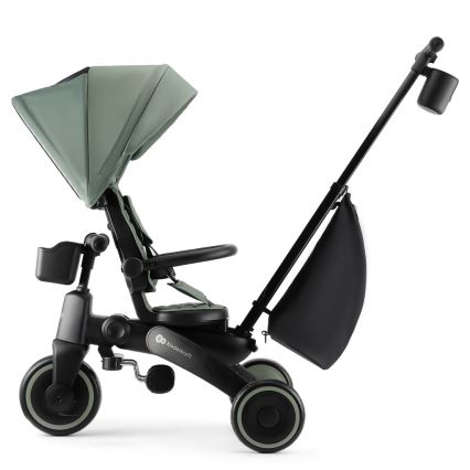 KINDERKRAFT - JAZZ 2 Tricicletă 4 în 1 pentru copii, verde