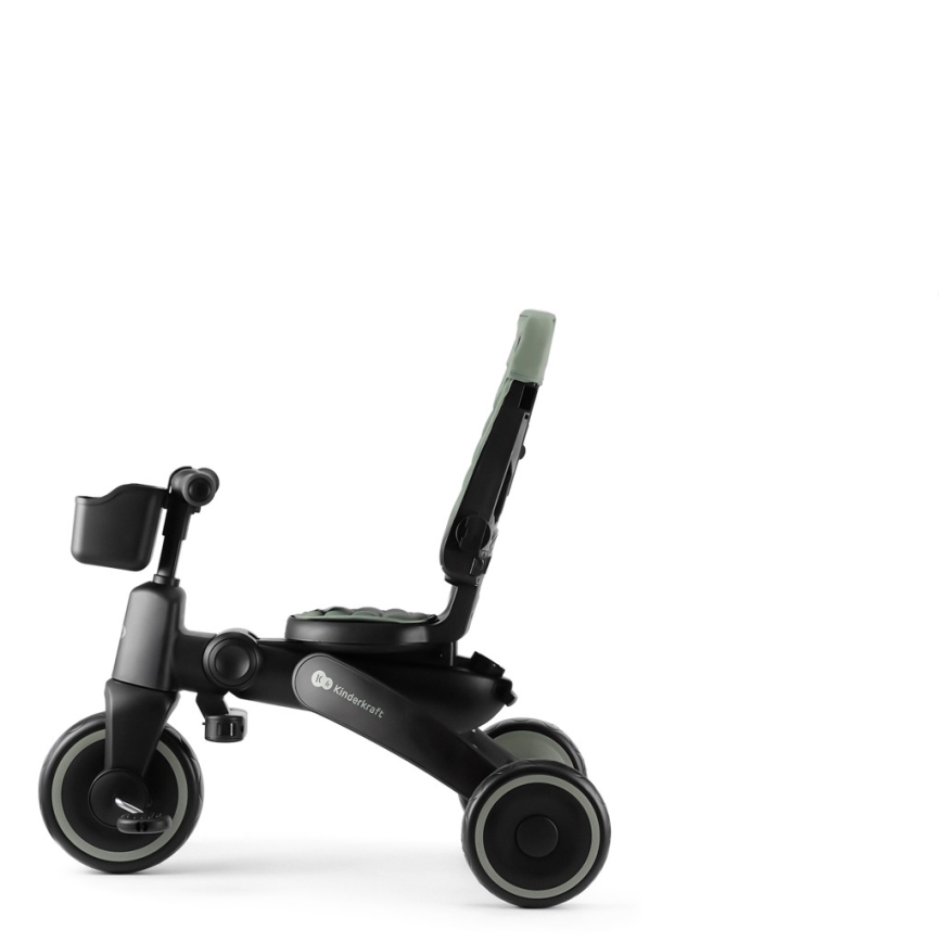 KINDERKRAFT - JAZZ 2 Tricicletă 4 în 1 pentru copii, verde