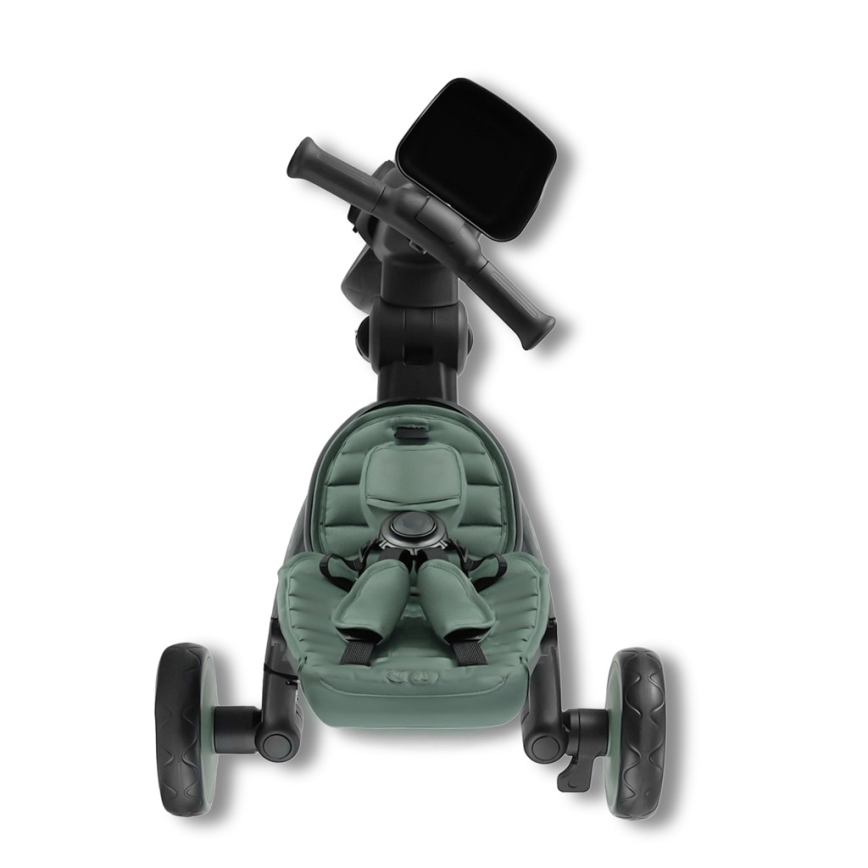 KINDERKRAFT - JAZZ 2 Tricicletă 4 în 1 pentru copii, verde