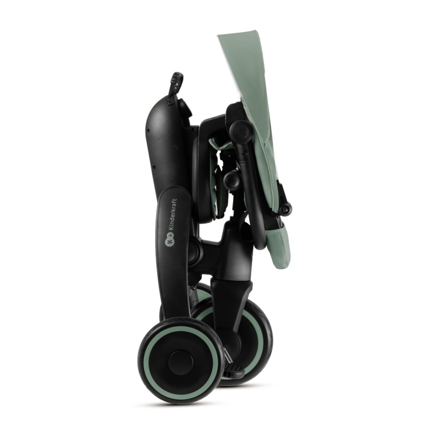 KINDERKRAFT - JAZZ 2 Tricicletă 4 în 1 pentru copii, verde