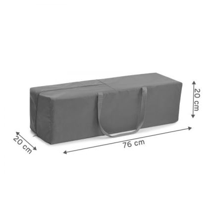 KINDERKRAFT - Patut de călătorie JOY roz-gri