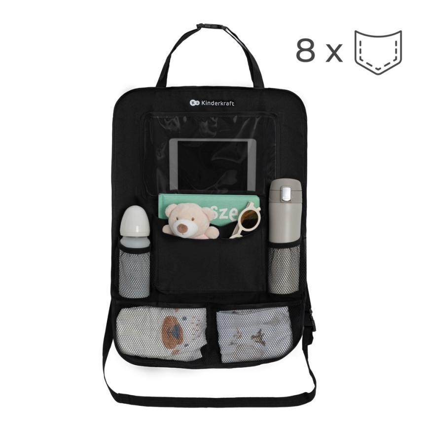 KINDERKRAFT - Organizator auto, negru