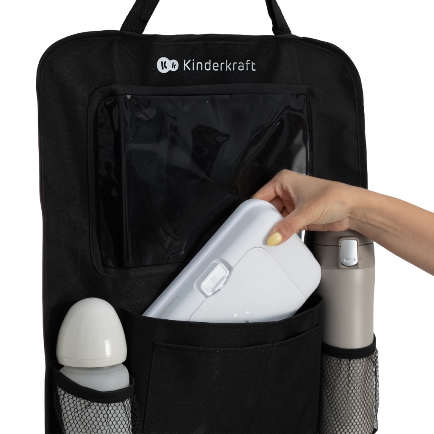KINDERKRAFT - Organizator auto, negru