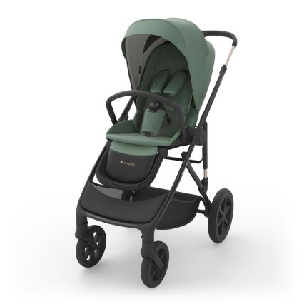 KINDERKRAFT PRIME 3 - Cărucior combinat 3 în 1, verde închis