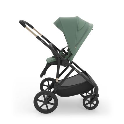 KINDERKRAFT PRIME 3 - Cărucior combinat 3 în 1, verde închis